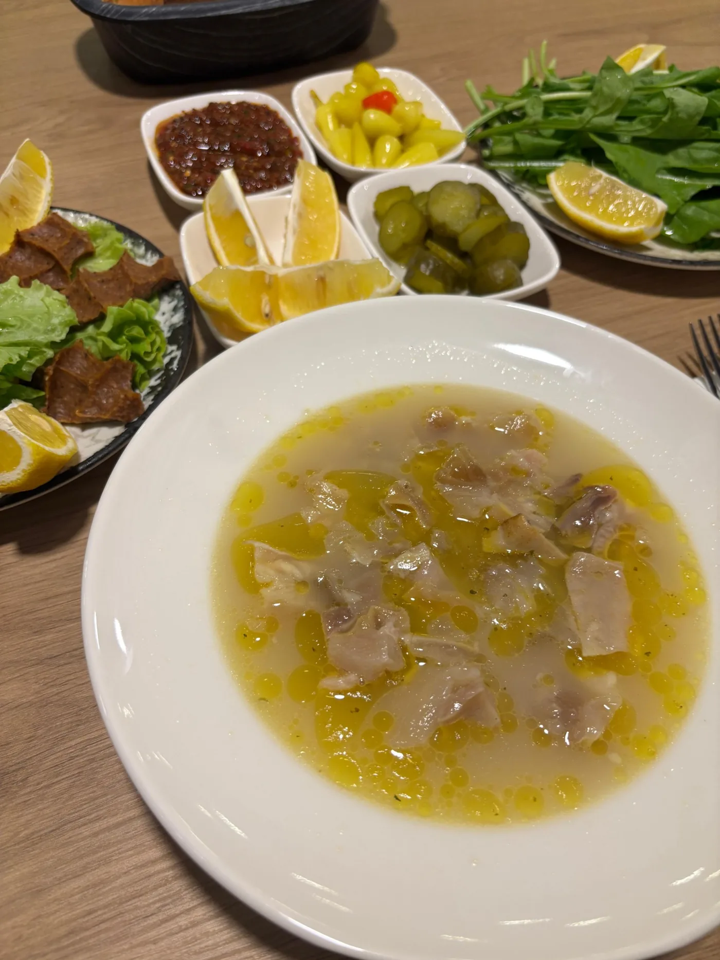 Kazanbaşı kelle paça servisi